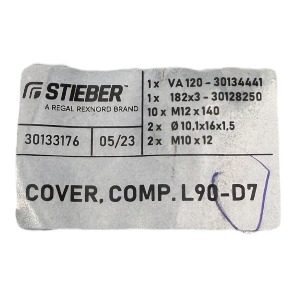 Stieber 30133176 Cover Comp L90-D7 Flanschdeckel mit Schrauben Satz