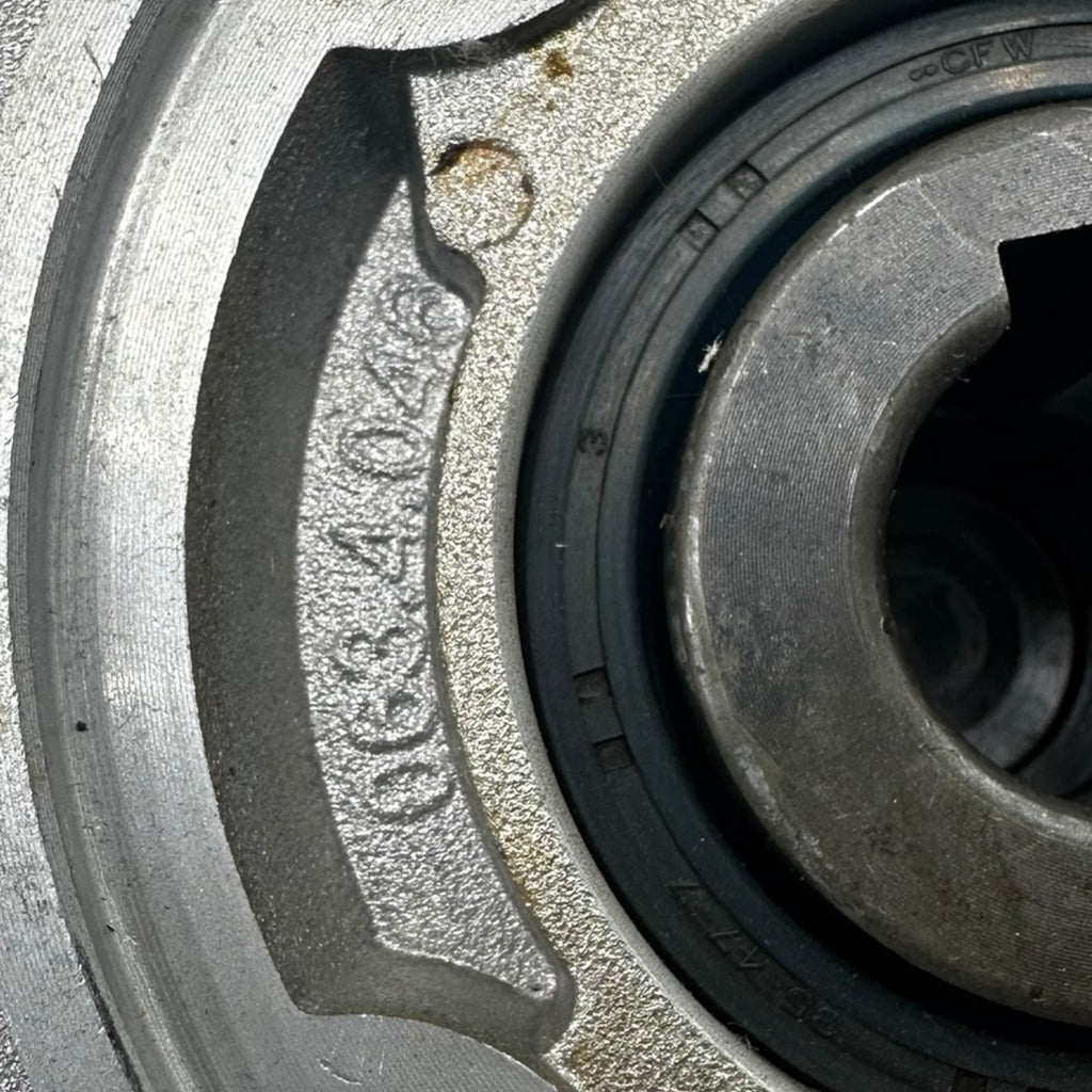 ALMO B063FB08C0-MB3 Schneckengetriebe B3 Flansch i:45
