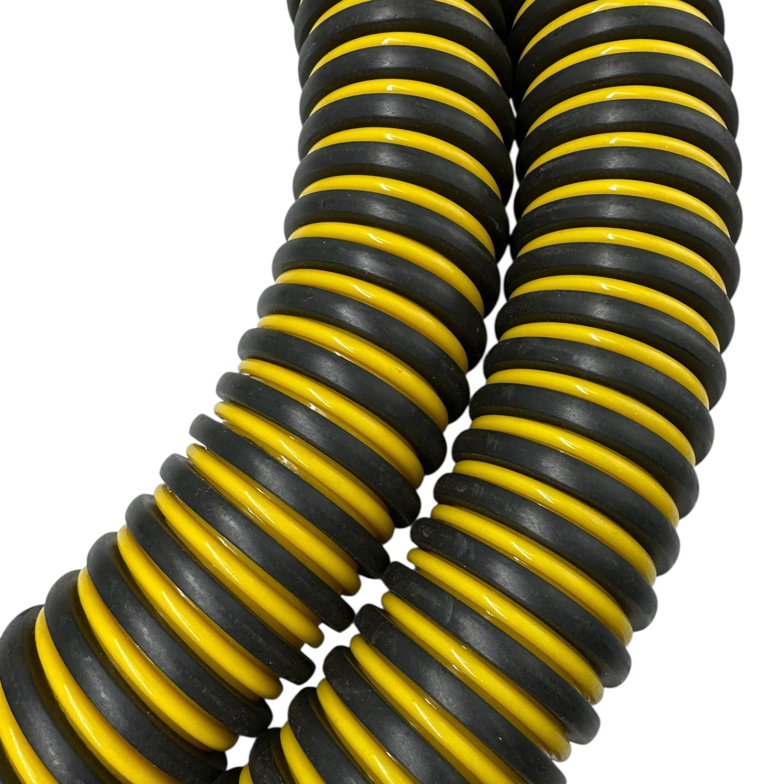 FLEXADUX TOIVAC N Saugschlauch 51mm 3m PE-Muffe Schlauch gelb/schwarz