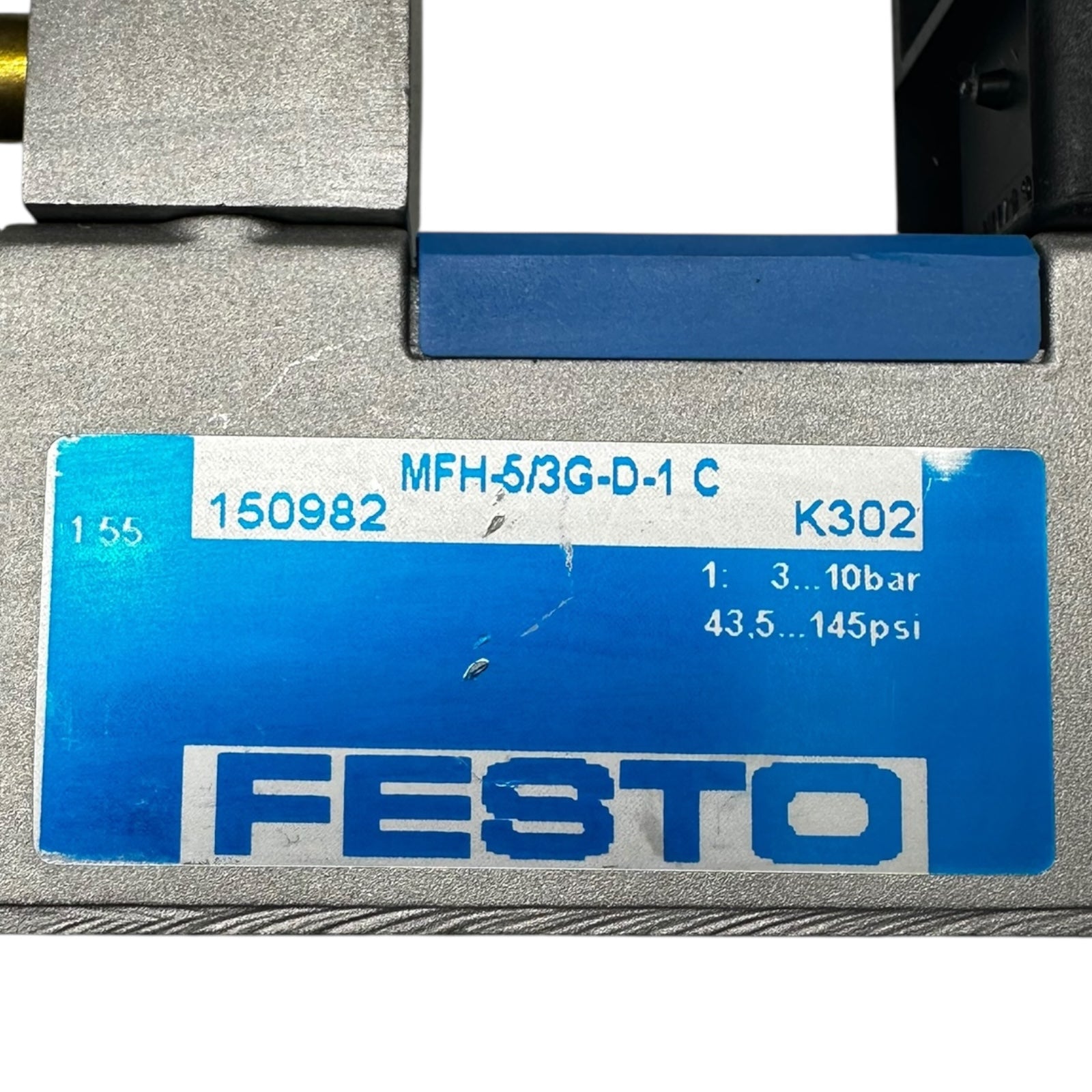 Festo MFH-5/3G-D-1C Pneumatikventil 5/3 Wege 3–10 bar Magnetventil 150982