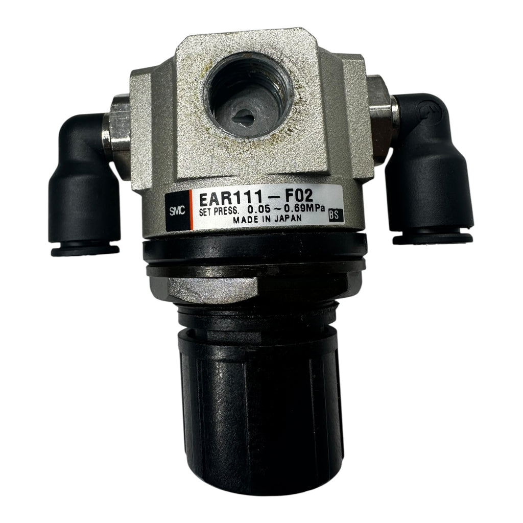 SMC EAR111-F02 Druckregler Pneumatikregler 0,05–0,69 MPa Air Regulator