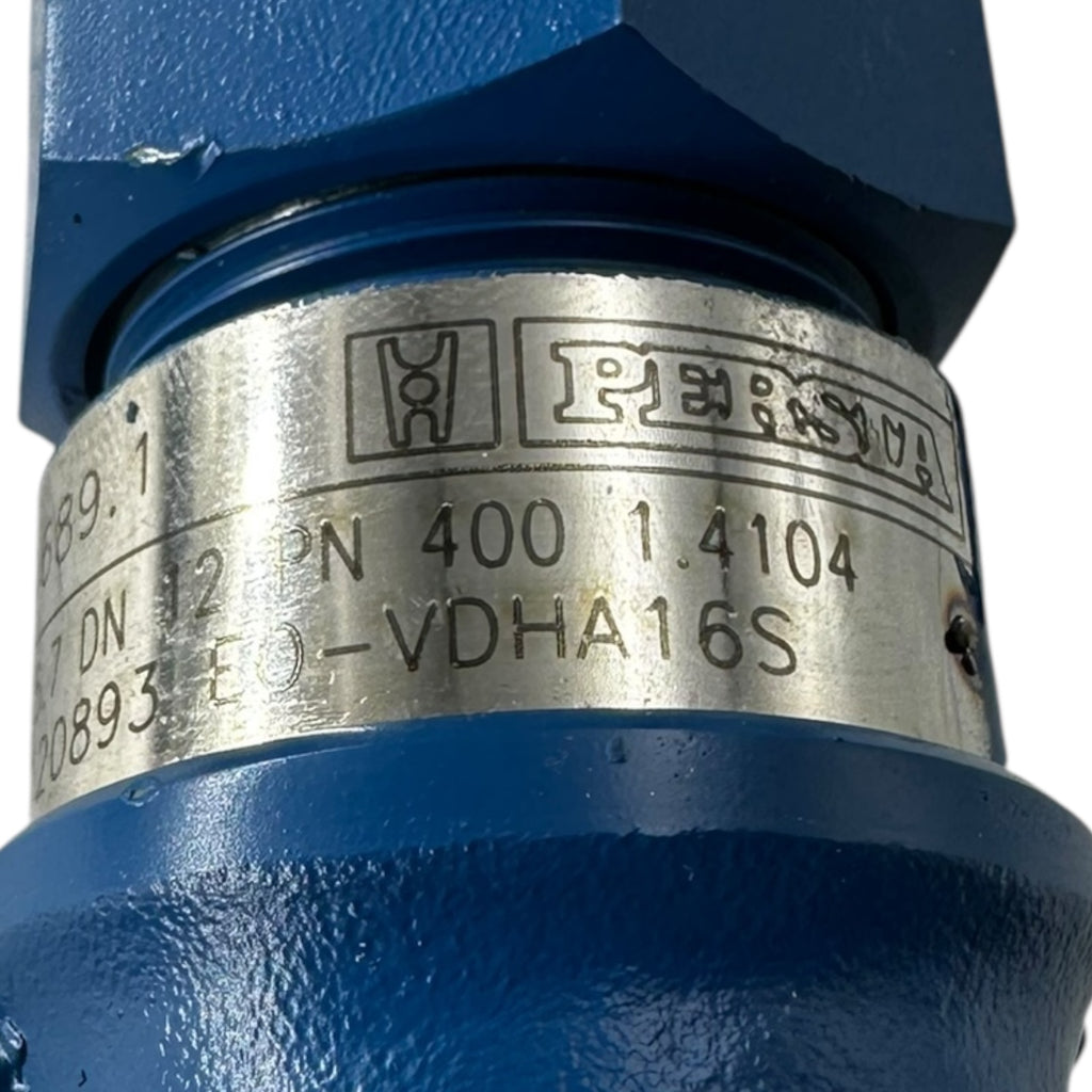 Parker Ermeto Persta VDHA16S Hochdruckventil EO Rohranschluss DN11 PN400