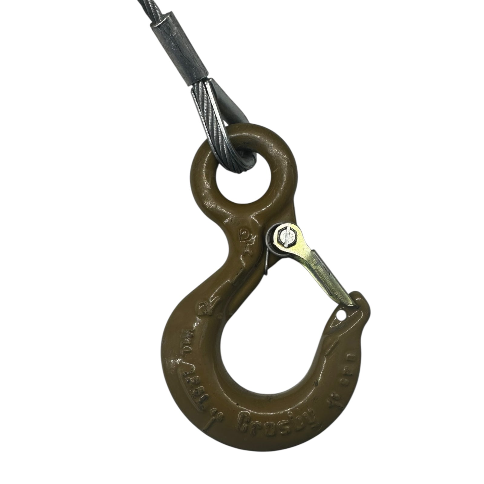 haacon Handseilwinde WV 300 Seilwinde 3kN 4mm Seil Haken manuell