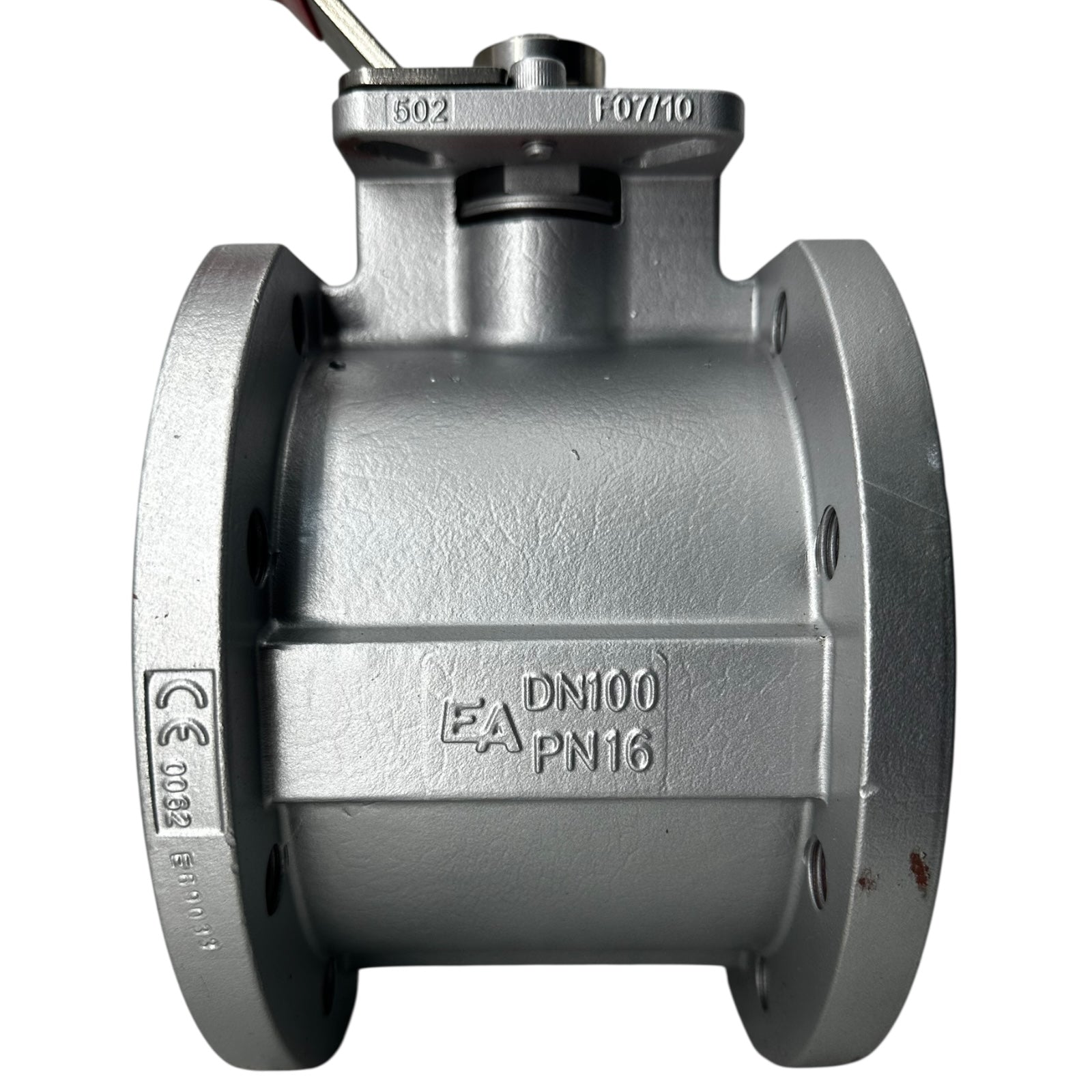 EA Kugelhahn ZK451010 DN100 PN16 Flansch 1.0619 Industrieventil neu