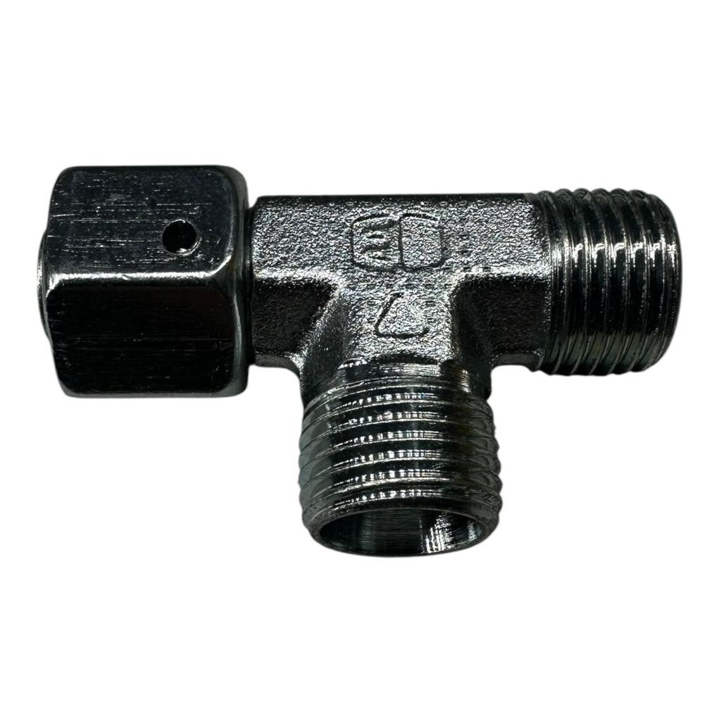 10x Parker Ermeto EL10LOMDCF Hydraulik T-Stück Verschraubung 10mm Außengewinde