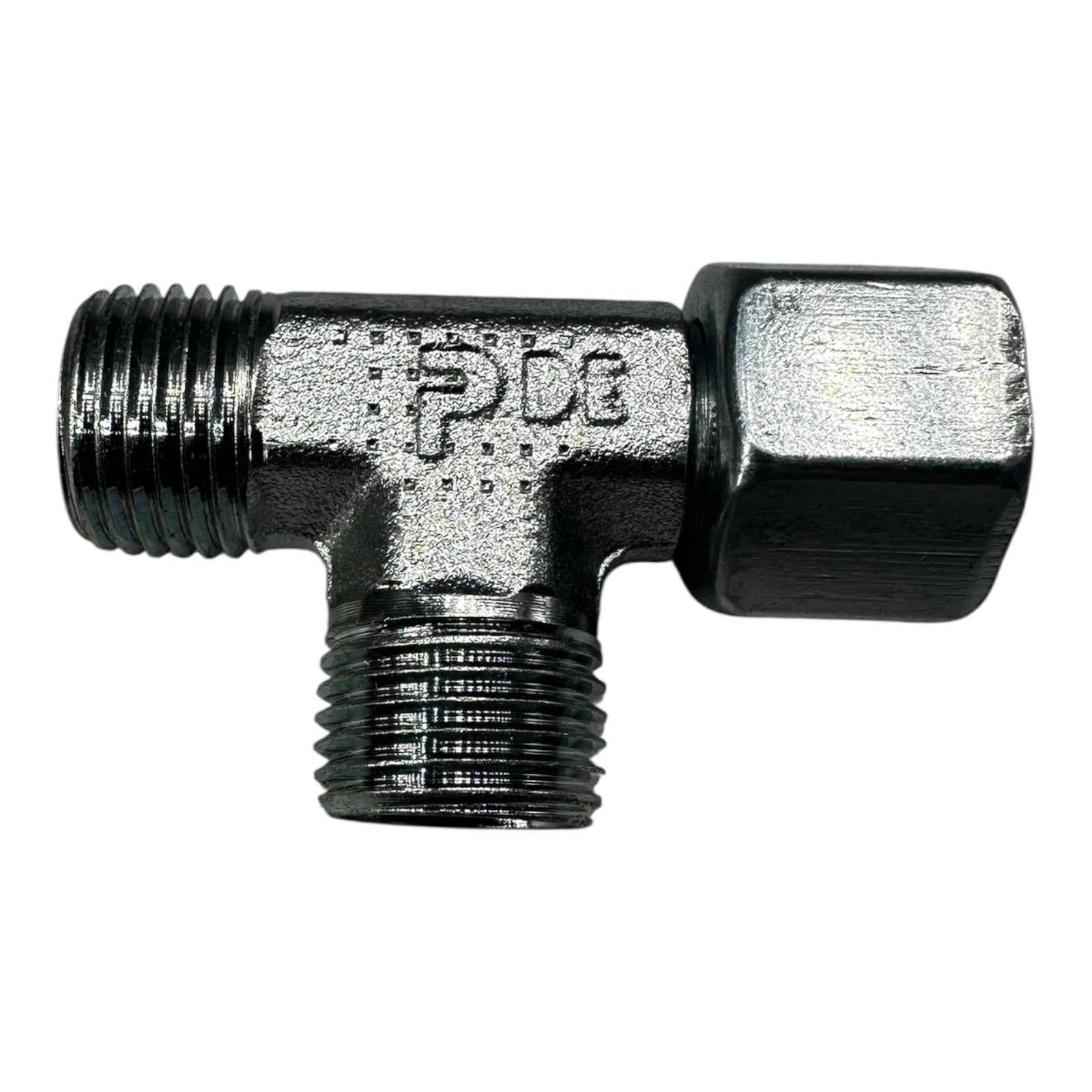 10x Parker Ermeto EL10LOMDCF Hydraulik T-Stück Verschraubung 10mm Außengewinde