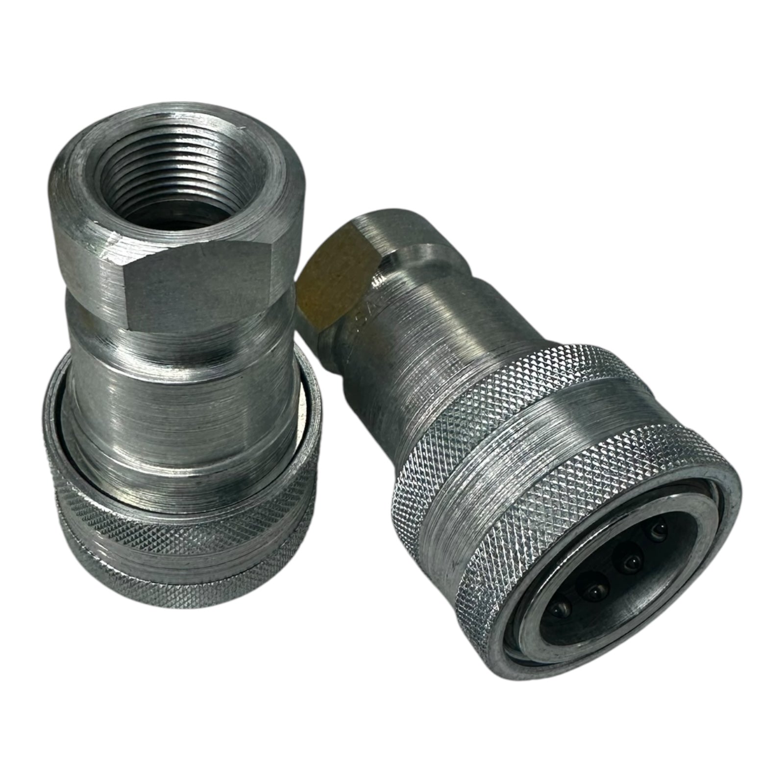 2x Parker H6-62 Kupplung 3/4” Hydraulik-Schnellverschluss