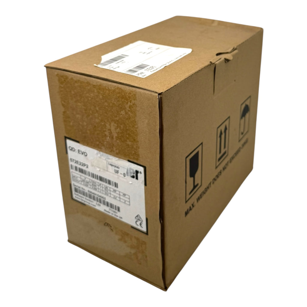 Fenner QD:EVO 572E22P2 Frequenzumrichter 2,2kW 10,5A 200–240V 3PH IP20 UNUSED
