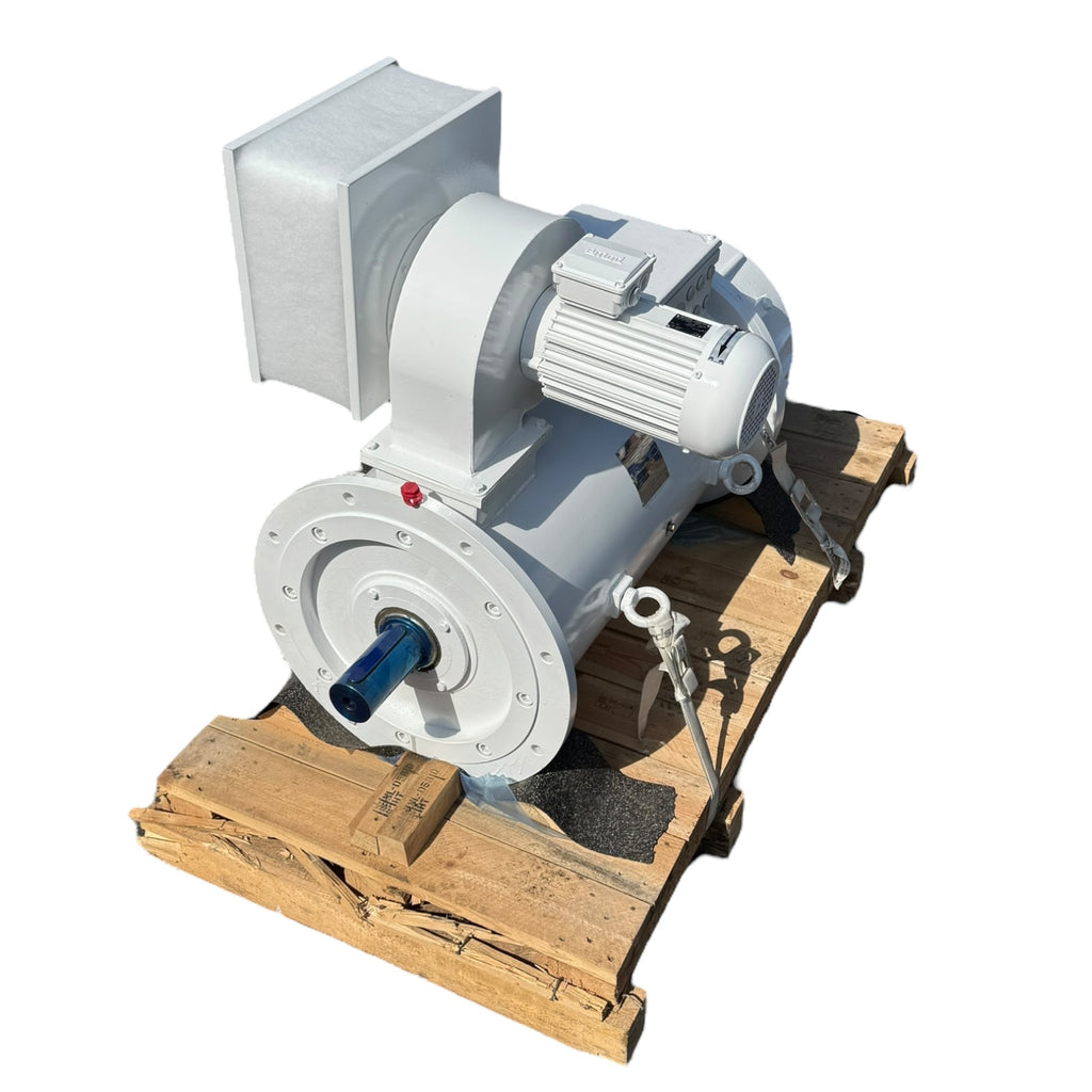 Wölfer Hubswerksmotor Kran Drehstromotor 100kW 1500U/min 400V + Bremse Encoder