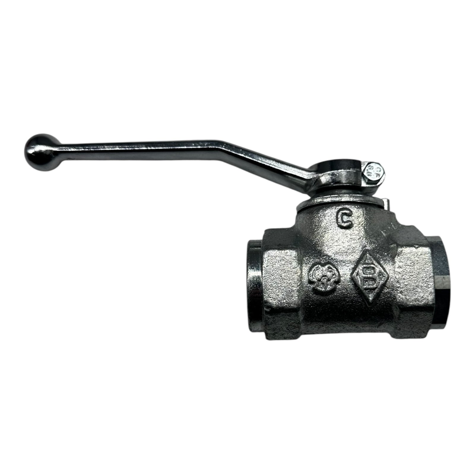 Böhmer Kugelhahn DN16 PN250 Edelstahl PTFE Dichtungen Hochdruck Ventil