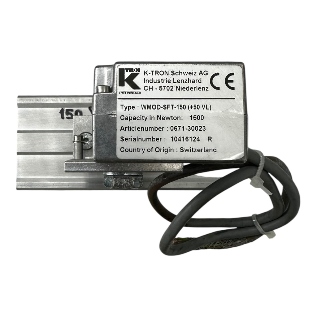 K-Tron WMOD-SFT-150 Wägezelle Kraftsensor 1500N 50kg VL 0671-30023
