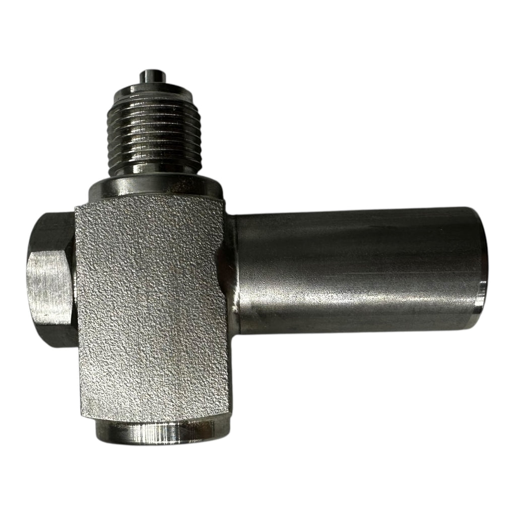 Sicherheitsventil Edelstahl 316L Überdruckventil 50 bar EPDM Dichtung G1/4