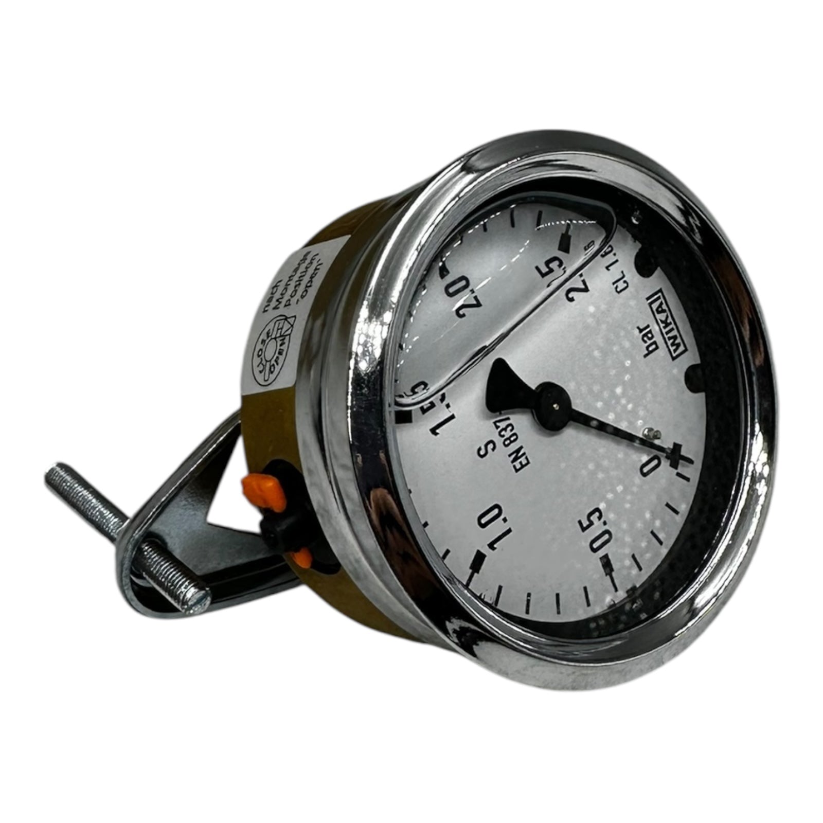 WIKA Manometer 213.40.063 0-2,5 bar G1/4B Anschluss CL1.6 Industrie EN 837