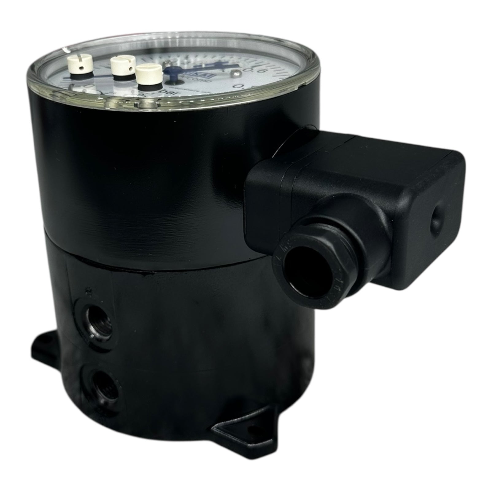 WIKA Differenzdruckmanometer DPGS40.100-D 0–1 bar SPDT Schalter IP65 neu