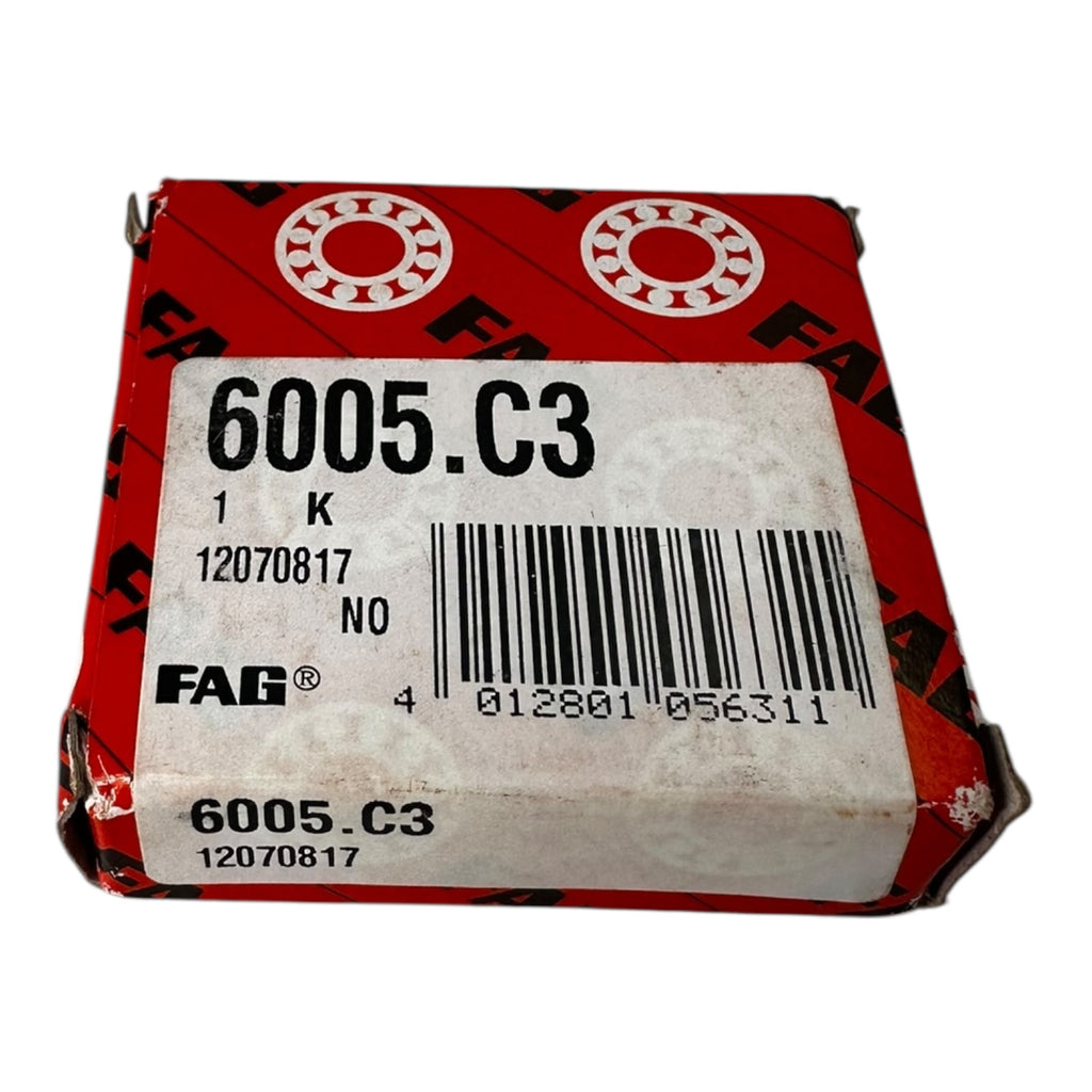 2x FAG Rillenkugellager 6005.C3 25x47x12 mm einreihig Lager neu OVP