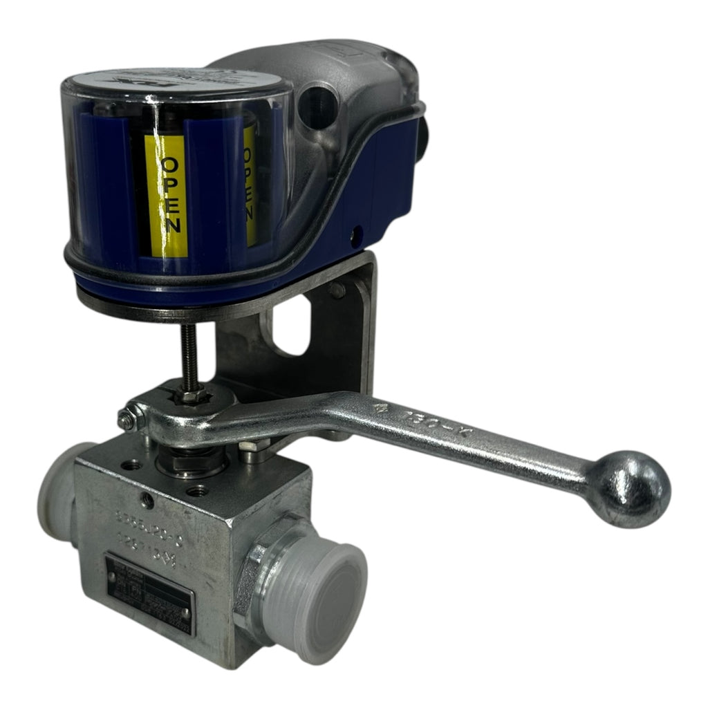 Böhmer Kugelhahn DN16 PN400 mit RX Stellungsanzeige IP67 250V AC/DC Neu