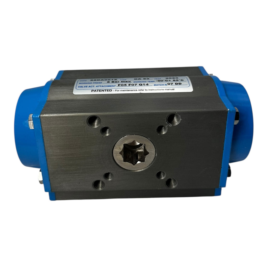 Valbia 82DA0012 Pneumatik Antrieb DA63 F05/F07 Q14 8bar -20…+85°C 2023 NEU