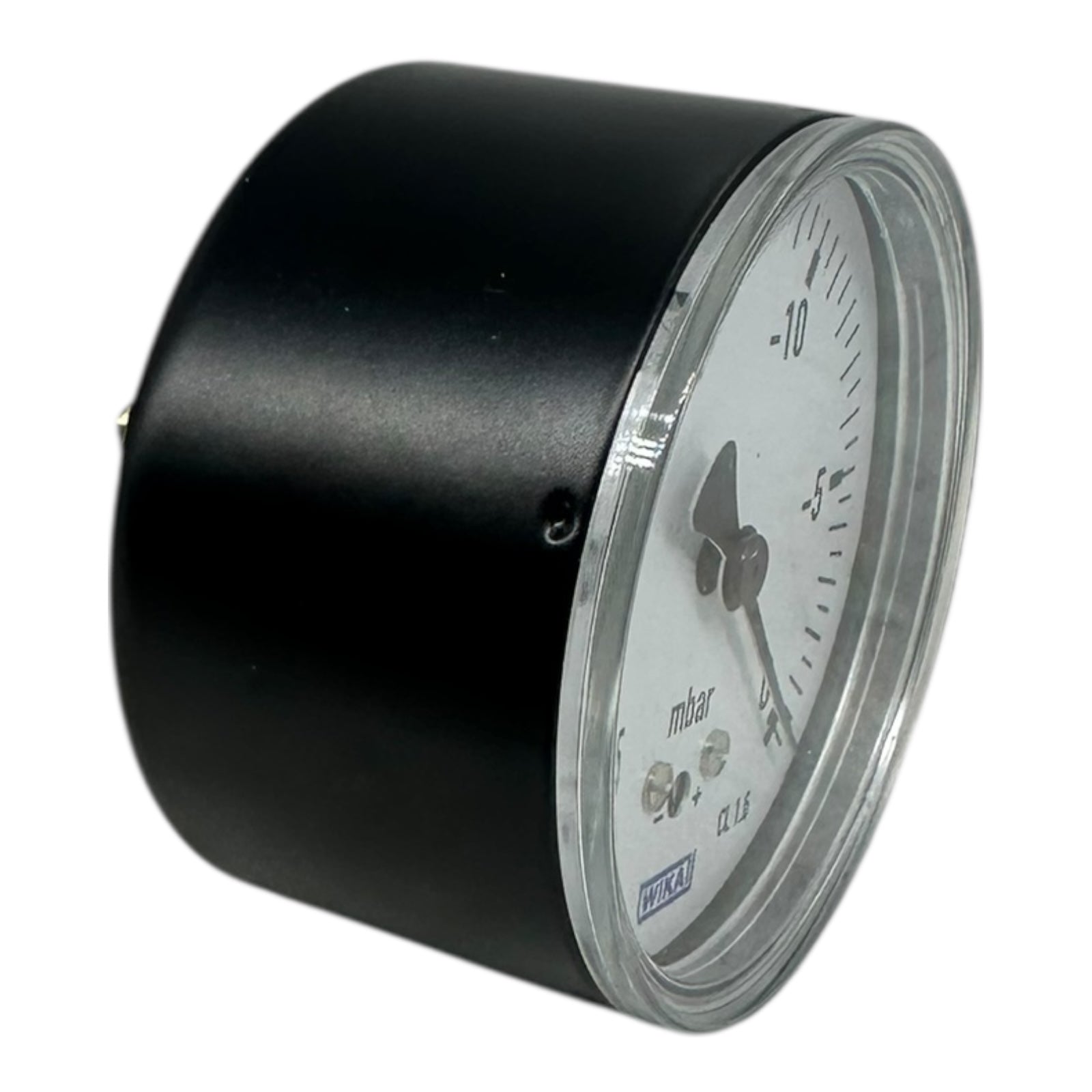 WIKA 611.10.063 Manometer -25…0 mbar G1/4B Ø63 mm Unterdruckanzeige CL1.6