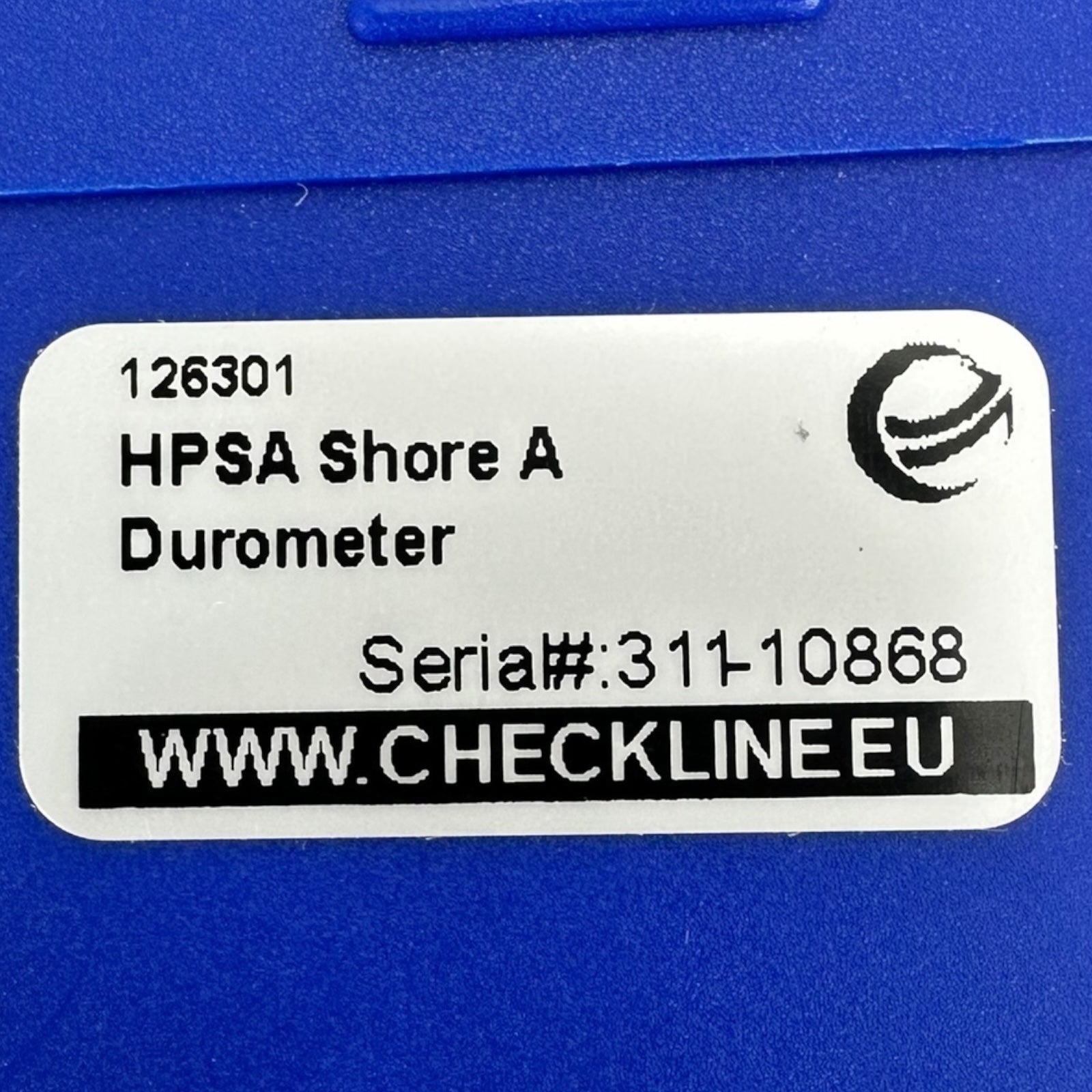 Checkline HPSA Shore A Durometer Härteprüfer Schmidt DIN 53505 Kalibriert