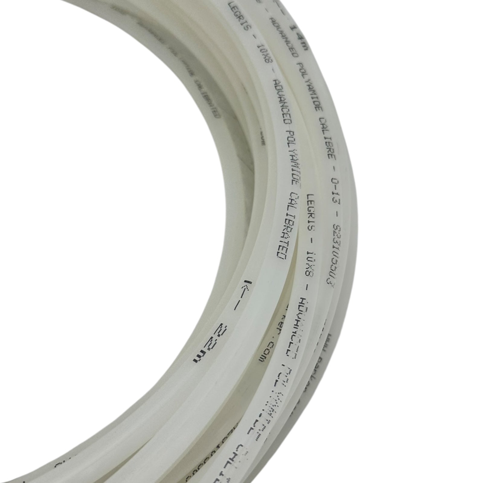 2x Parker Legris 1025P10 00 Polyamid-Schlauch 10x8mm Klar 25m Nylon Tubing