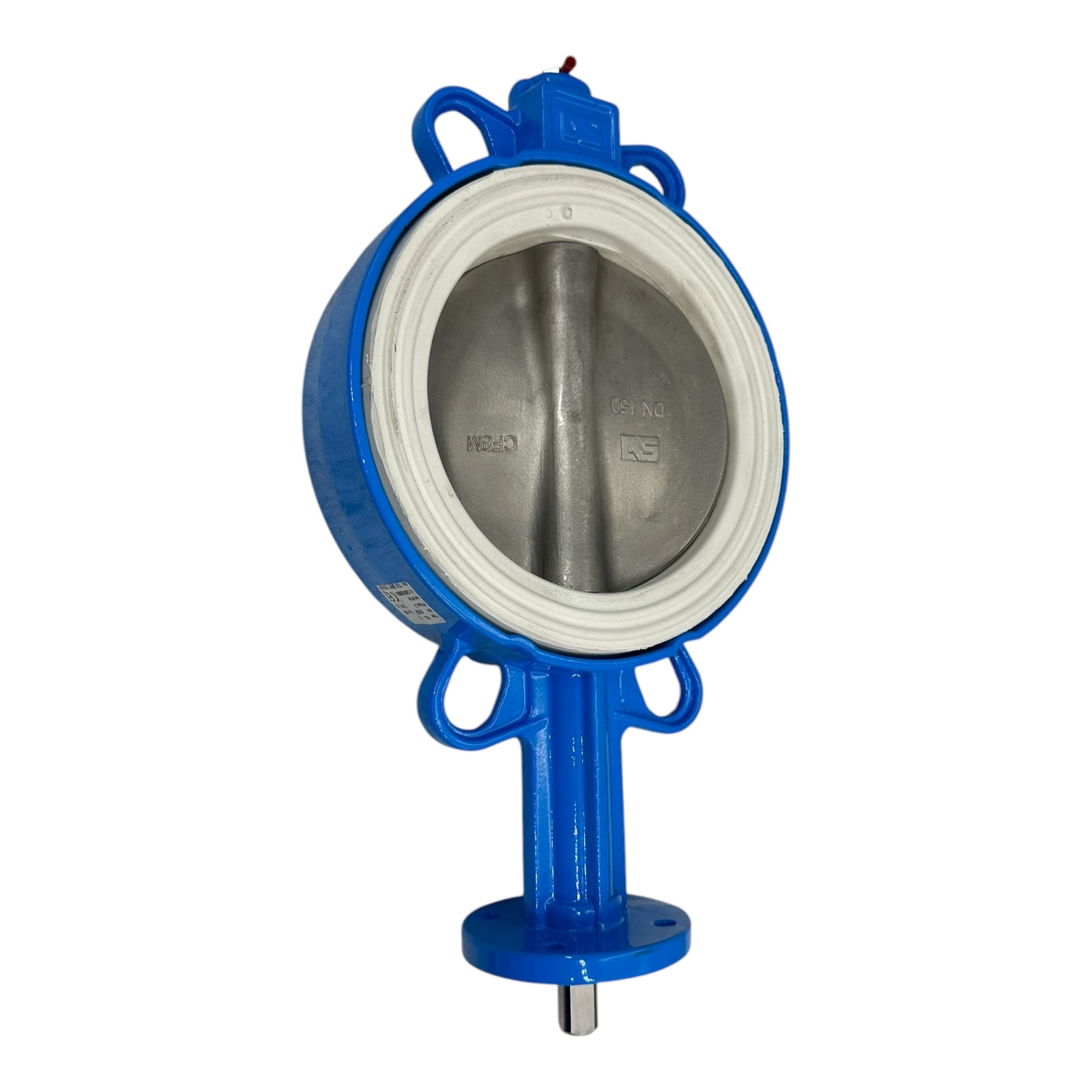 Absperrklappe KL-5 DN150 PN3 PN10 EB-Sitz Edelstahl Klappe 9.9bar getestet neu