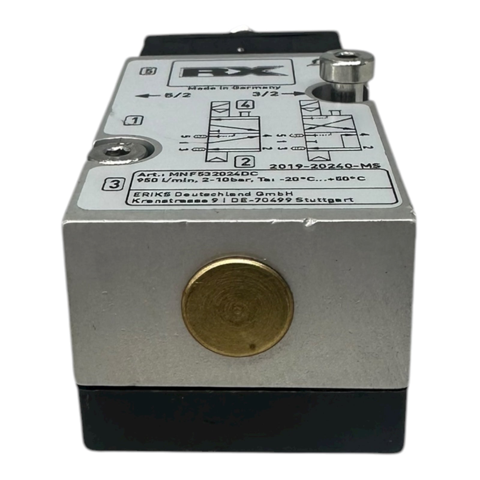 RX Pneumatikventil MNF5S20240DC 5/2-Wege Ventil 950 l/min 2–10 bar Neu