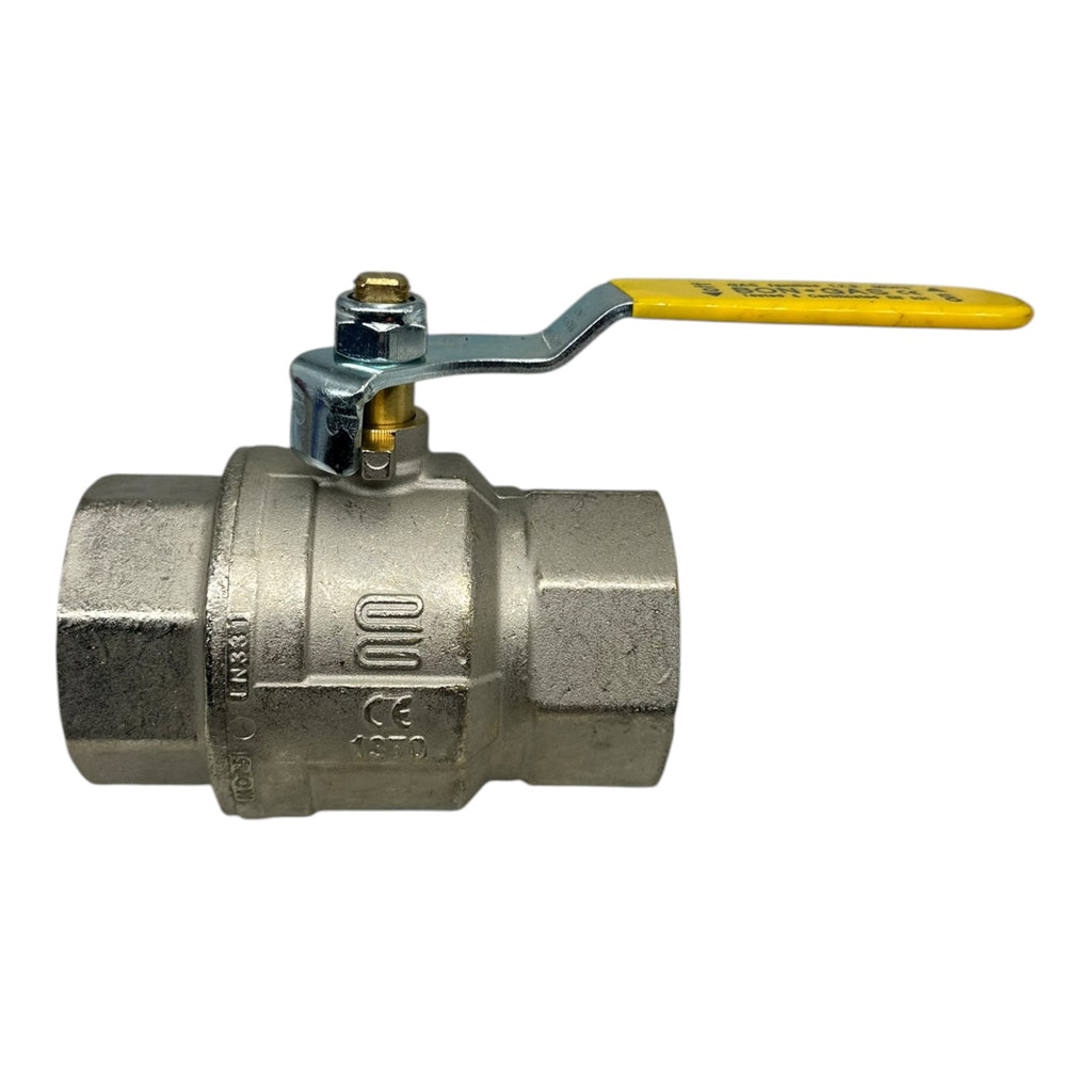 Bon-Gas Kugelhahn DN50 PN25 Messing Innengewinde 2” Gasventil EN331 CE