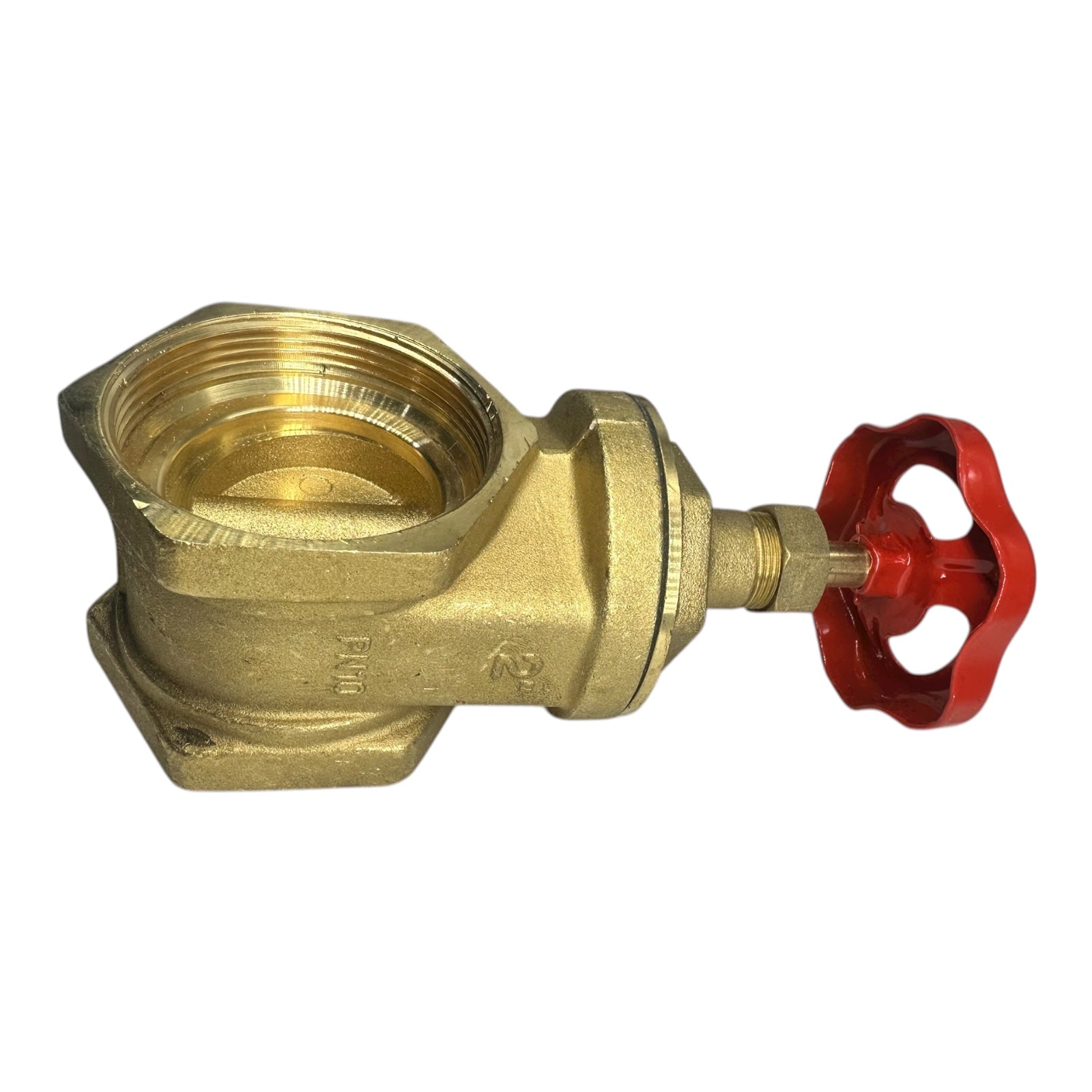 Messing-Schieberventil 2” PN10 Absperrschieber Innengewinde Wasser