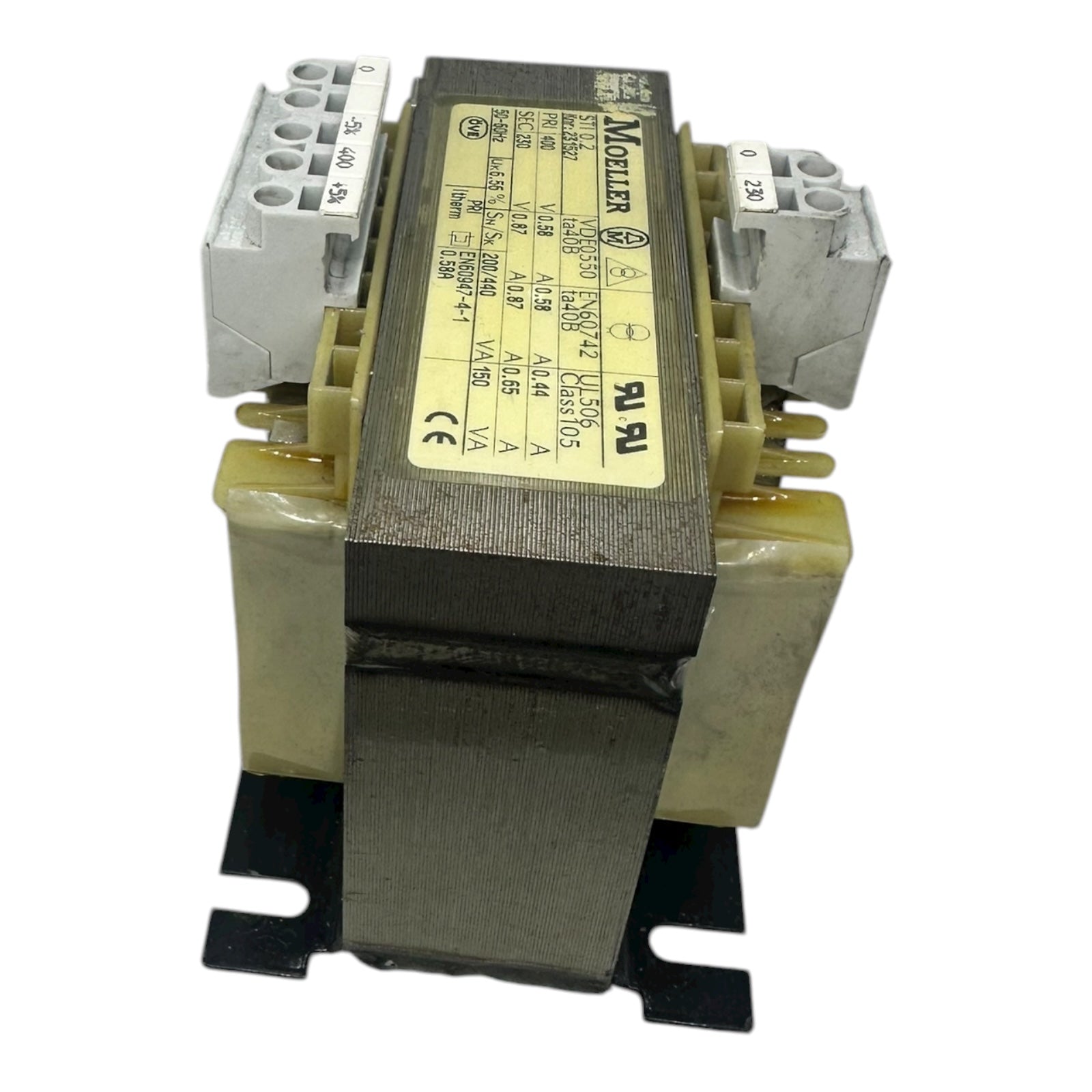 Moeller STI 0.2 Trafo 400V→230V 150VA Steuertransformator EN60742