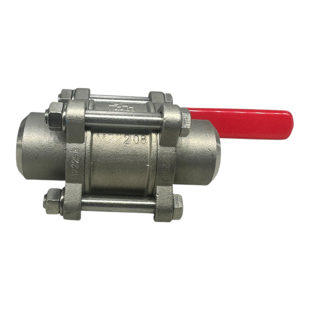 END-Armaturen Kugelhahn DN25 PN64 Edelstahl 1” 2-teilig Industrieventil