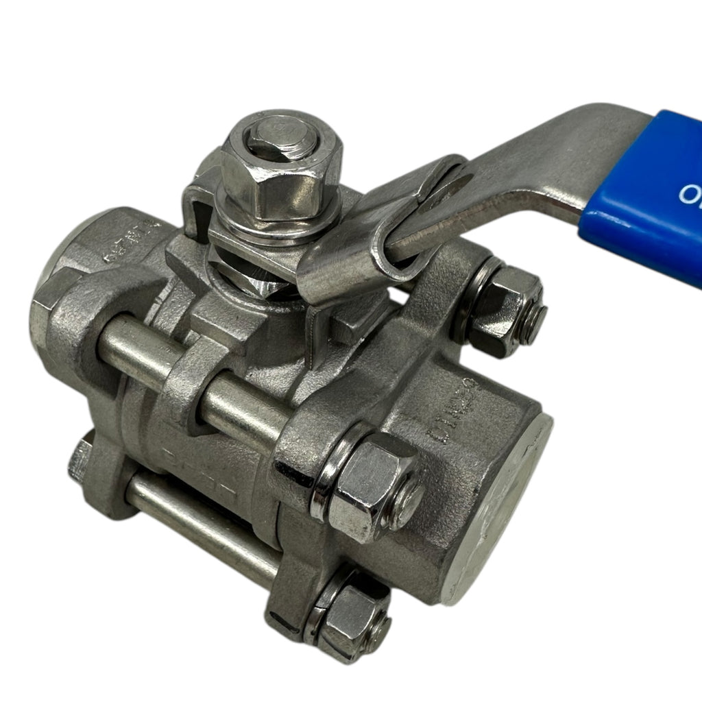 Econ Fig.7446 Kugelhahn 3/4” DN259 1.4408 Edelstahl 1000 WOG 3-teilig