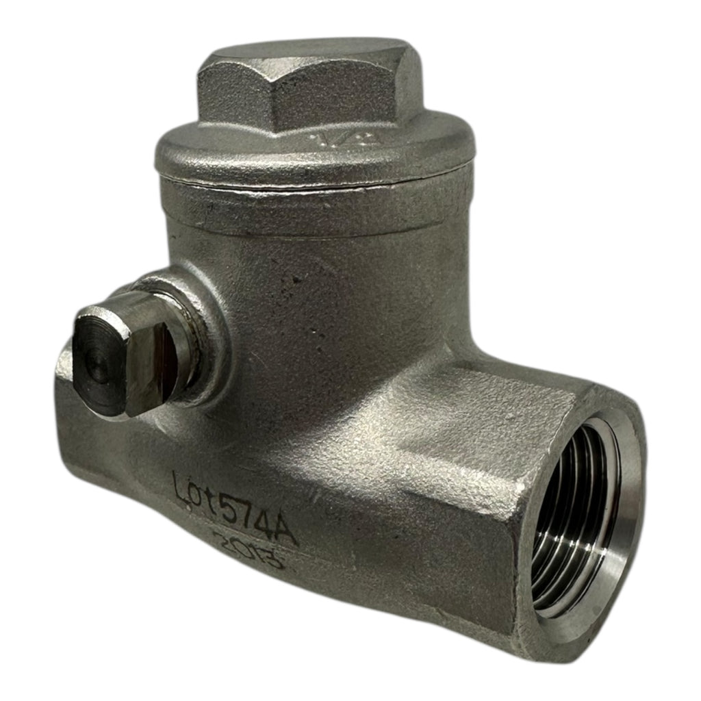 Edelstahl Rückschlagventil DN15 1/2” PN16 1.4408 Rückflussverhinderer Neu