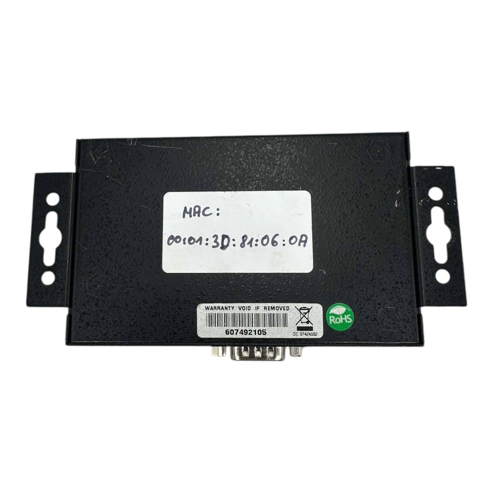 ExSYS RS232 zu Ethernet Adapter Industrie Konverter 7–12V DC gebraucht