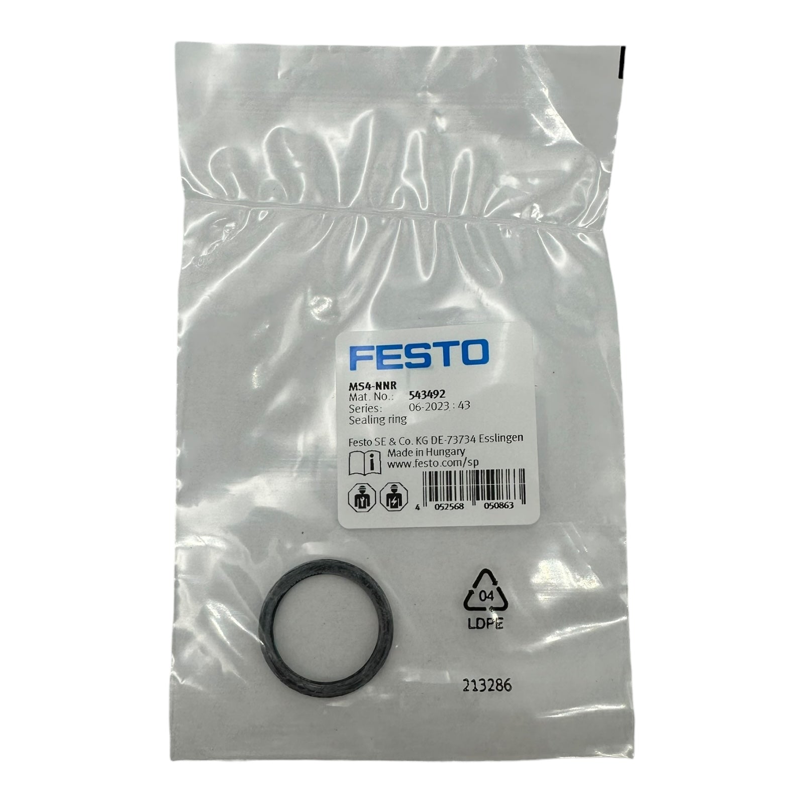 20x Festo MS4-NNR 543492 Dichtungsring Sealing Ring für MS4 Serie