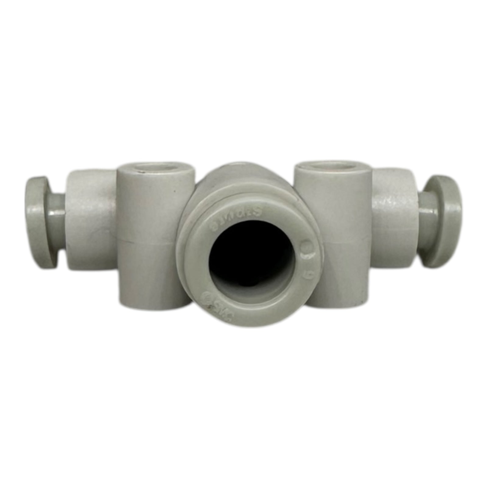 20x SMC KQ2T04-06A T-Steckverbinder 4 mm x R1/8 Pneumatik Push-In 20x