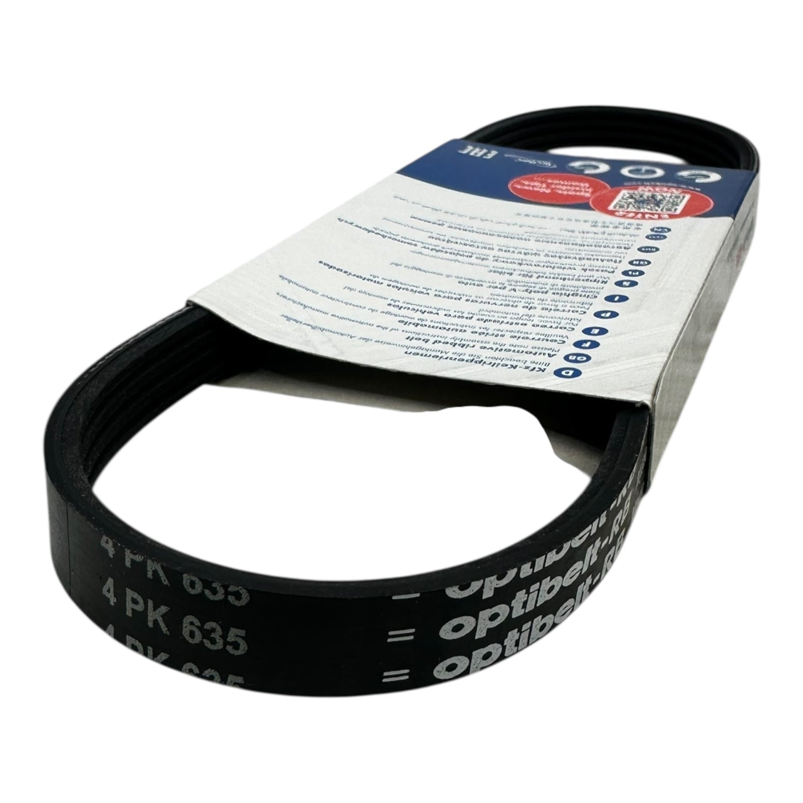 10x Optibelt 4PK635 Keilrippenriemen PK-Rippenriemen Industrie Antrieb 635mm