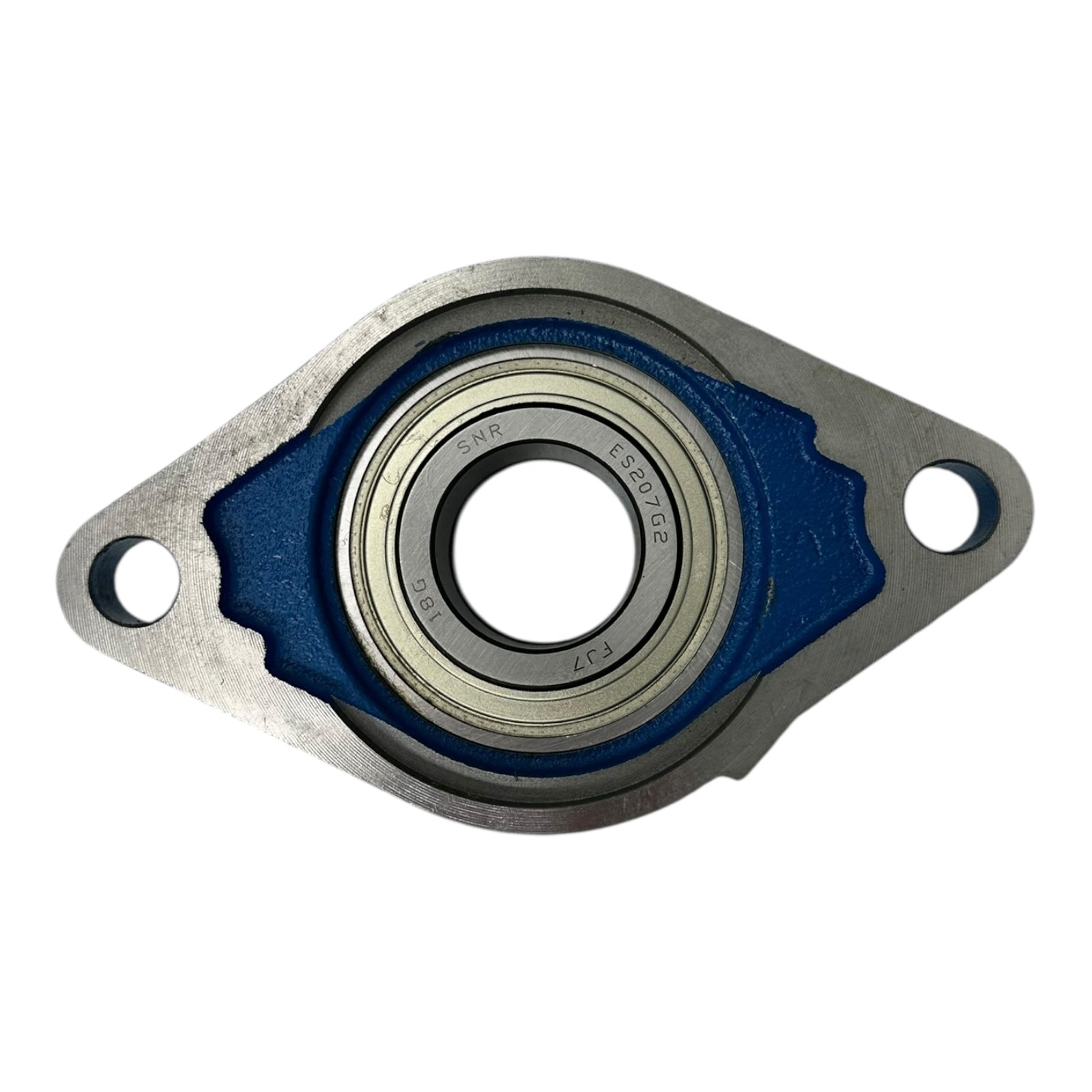 SNR ESFLE.207 Flanschlager 2-Loch Stehlagergehäuse 35mm Kugellager neu