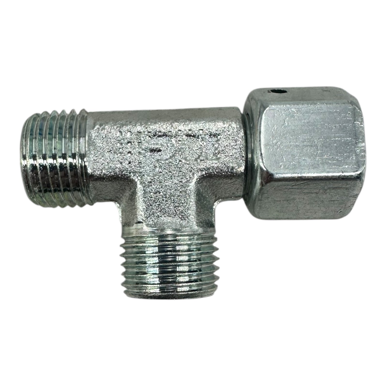 10x Parker Ermeto EL10LOMDCF Hydraulik T-Stück Verschraubung 10mm Außengewinde