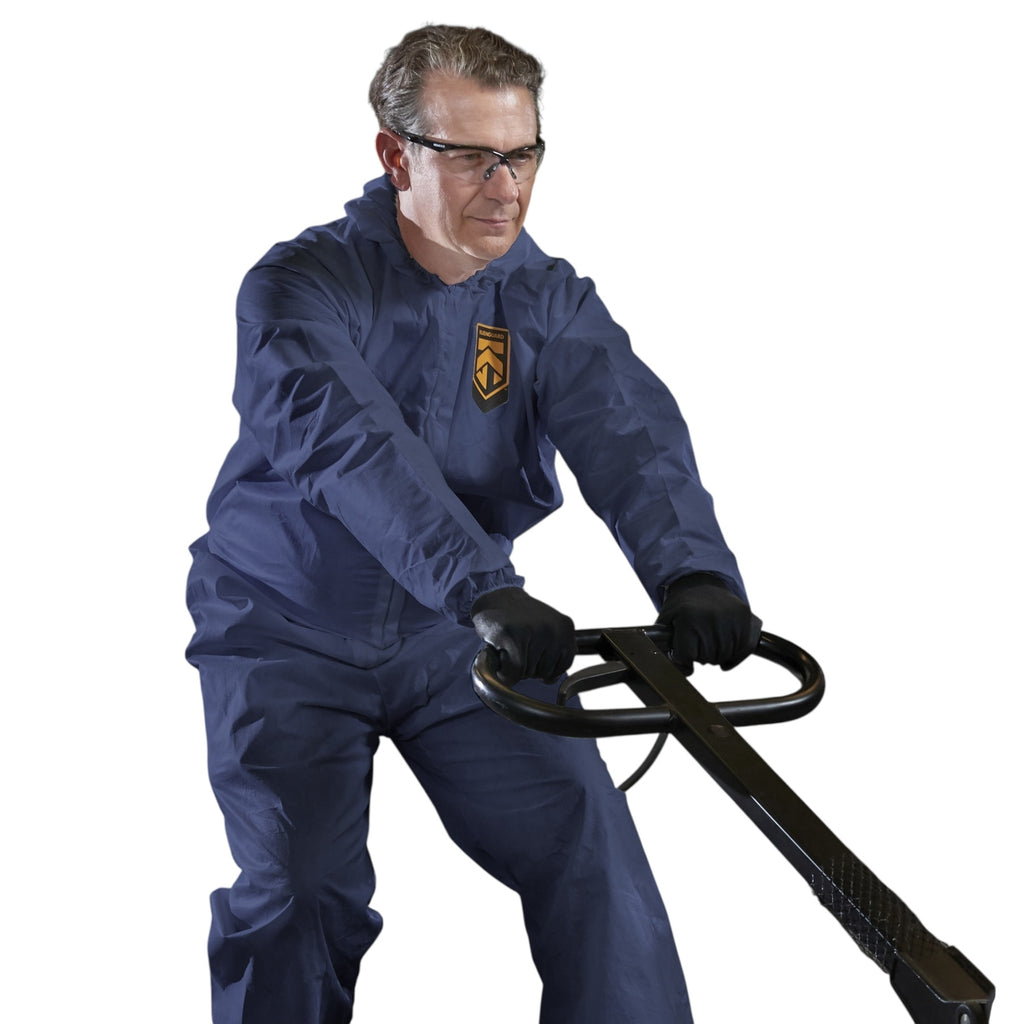 2x KleenGuard A50 Schutzanzug XXXL Blau Overall Partikelschutz Chemikalienschutz