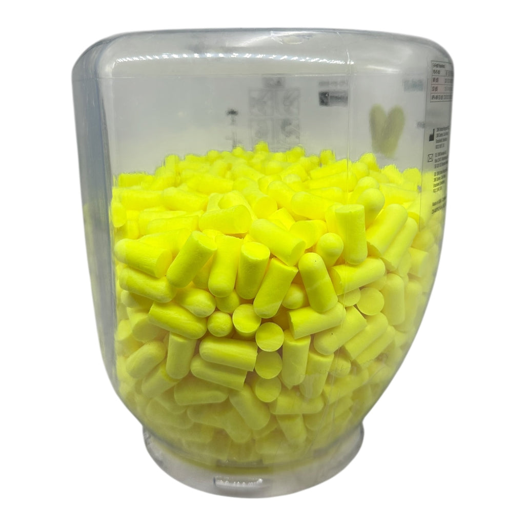 3M E-A-Rsoft Yellow Neons 500x Gehörschutz Ohrstöpsel SNR 36dB Einweg Earplugs