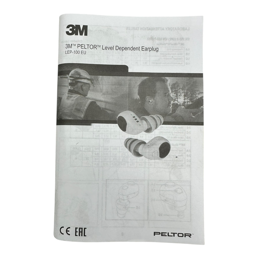 3M Peltor LEP-100 EU elektronische Gehörschutzstöpsel mit Ladebox Set neu