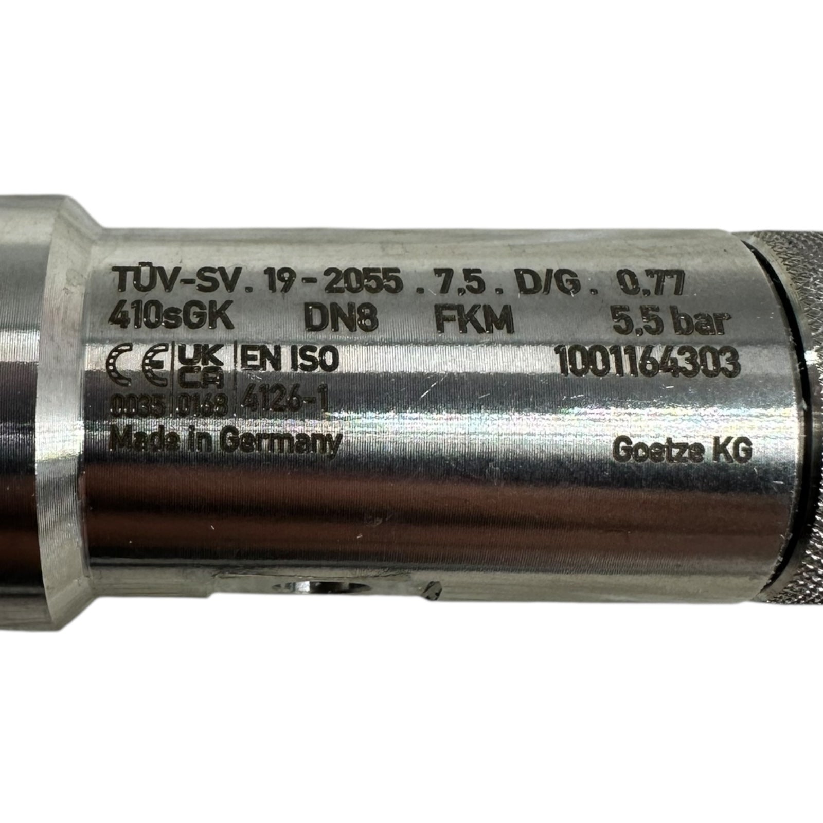Goetze 410sGK DN8 Sicherheitsventil 5,5 bar FKM TÜV-SV 19-2055 1001164303 neu