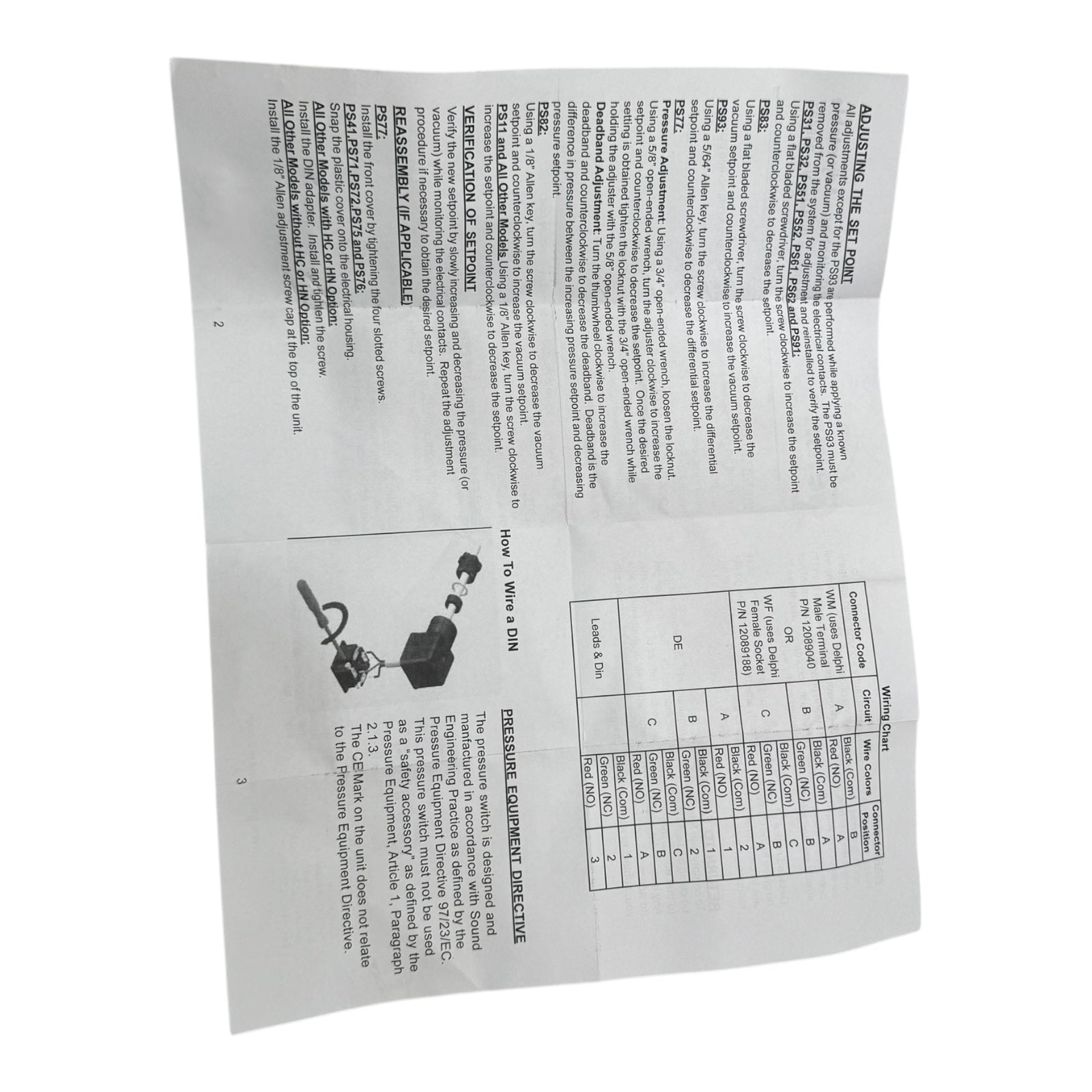 Stauff GEMS Sensors PS71-20-4MGZ-C 212344 Druckschalter NPT1/4 25-75psi