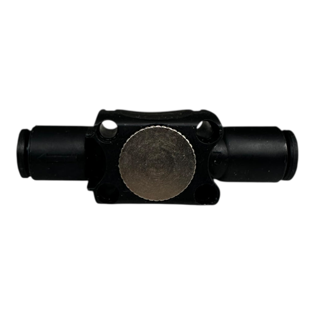 3x Parker 77700600 Durchflussregler mit Einstellschraube 6mm In-Line Regulator