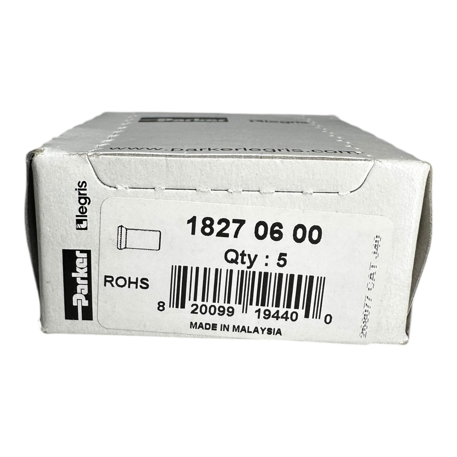 5x Parker 18270600 Edelstahl-Fittings-Add-Ins Reduktionssystem Ringe und Muttern