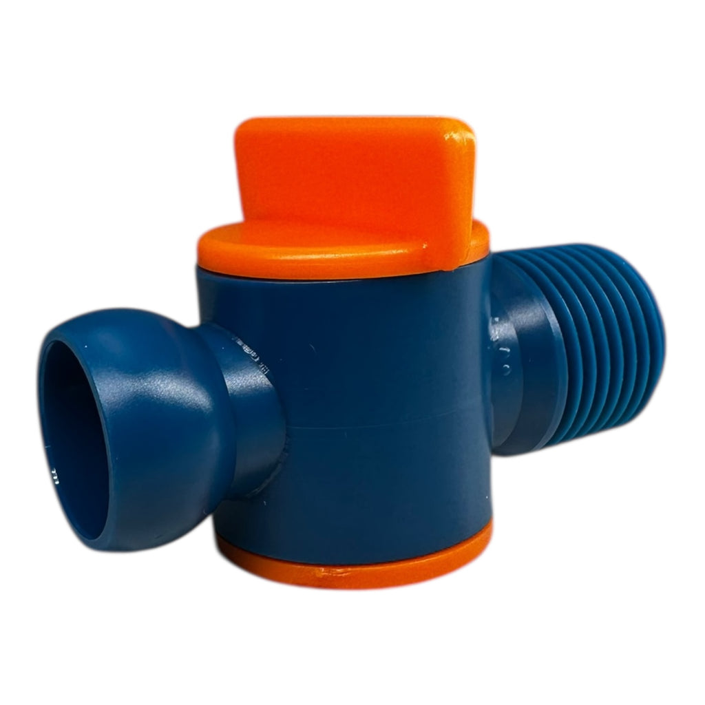 2x LOC-LINE 32092 Absperrventil Größe 1/2″ mit Außengewinde Abstellhahn