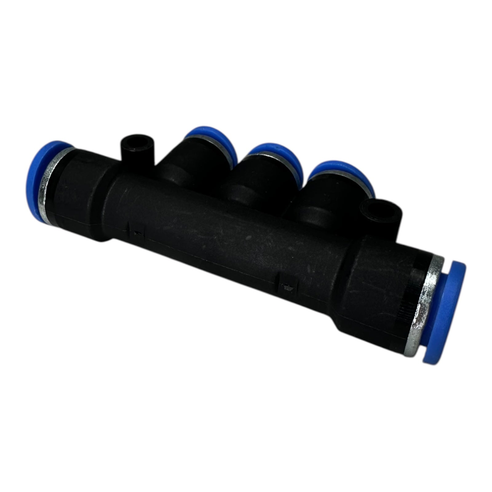 5x Sang-A GPKG 1008 10x8mm 5/16" Triple Run Tee Reducer, Push to Connect Fitting