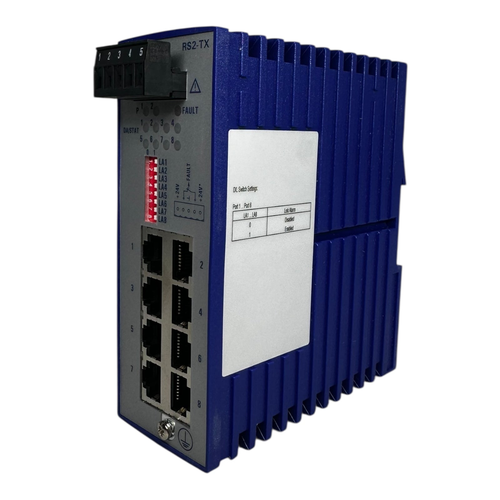 Hirschmann RS2-TX 943 686-003 – 2-Port Ethernet Rail Switch | Hutschiene NEU OVP