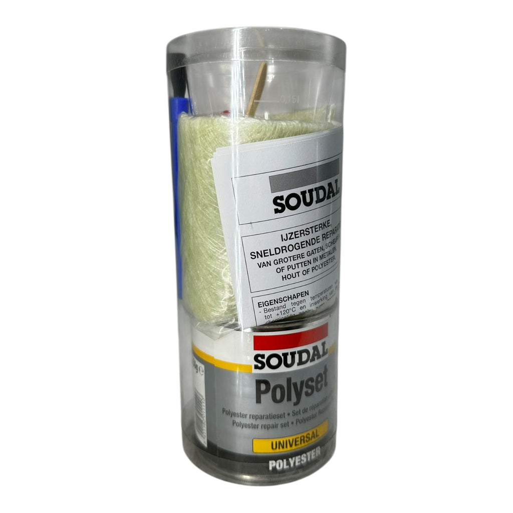 Soudal Polyset Polyester Reparaturset GFK REPARIEREN