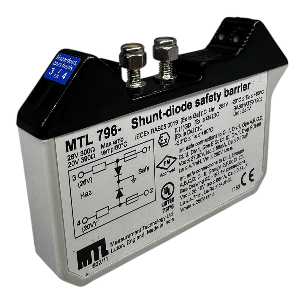 EATON MTL796 Shunt-Diode Safety Barrier Ex-Schutz Trennbarriere MTL 26V 300Ω